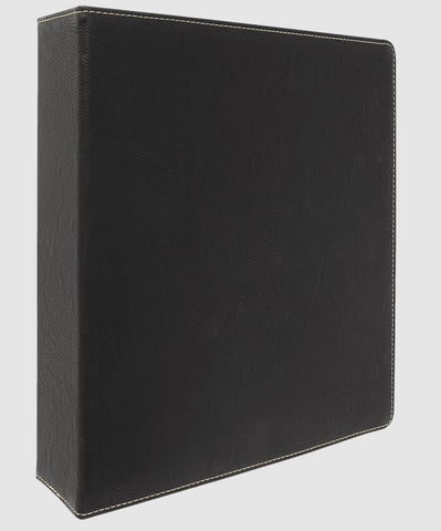 Leatherette 3 Ring Binder with 2" Slant D Rings