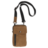 Leatherette crossbody bag