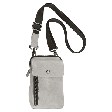 Leatherette crossbody bag