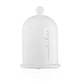 Glass Cloche Match Holder