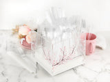 CHERRY BLOSSOM SWIVEL SILVERWARE CADDY