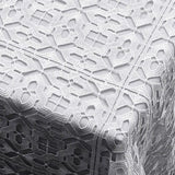 FILET CROCHET LACE TABLECLOTH