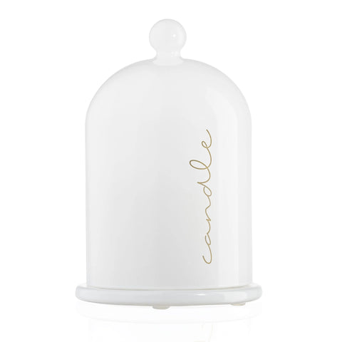 GLASS CLOCHE HAVDALAH CANDLE