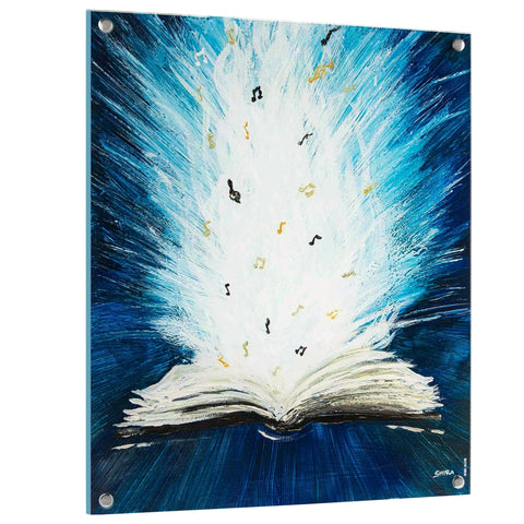 PAINTED SIDDUR BY SHIRA LICHT