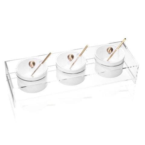 SUSPENDED DIP BOWL SET