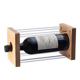 Wood Dowel Wine Stand