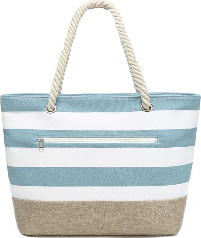 Zippered Canvas Bag