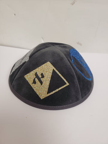 Inital diamond yarmulke