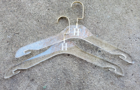 Lucite hanger