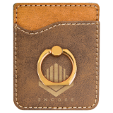 Phone Wallet with Silver Ring
