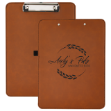 Leather Engraved Clipboard