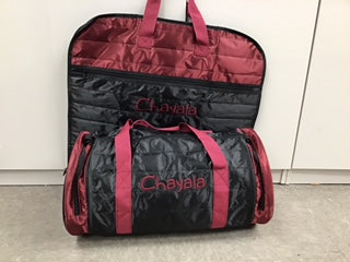 Puffer duffle and garment set