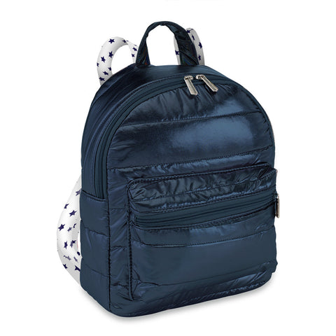 Navy blue mini backpack cheap