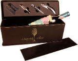 Leatherette Single Wine Box with Tools