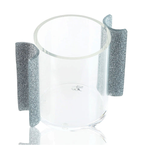 U Washing Cup, Silver Glitter