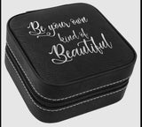 Leatherette Travel Jewelry Box