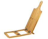 Bamboo Standing Chef's Easel  / Utensil Holder