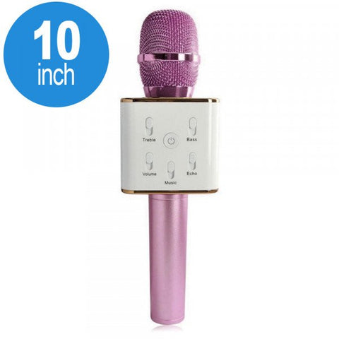 Karaoke Microphone Portable Handheld Bluetooth Speaker (Just Speaker No Case)
